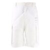 SS21 Logo Printing Cargo Pocket Shorts White