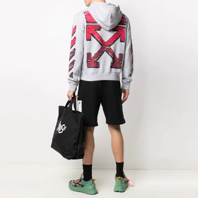 SS21 Logo Printing Drawstring Gray