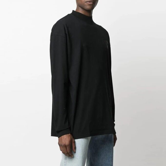 SS21 Logo Printing Long Sleeves Black