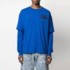 SS21 Logo Printing Long Sleeves Ordinary Version Blue