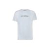 SS21 Logo Printing Round Neck Pullover Short Sleeve Slim Fit Version White