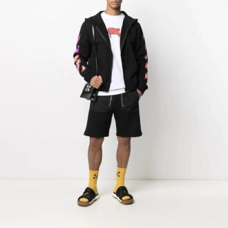 SS21 Logo Printing Round Neck Pullover Short Sleeve White