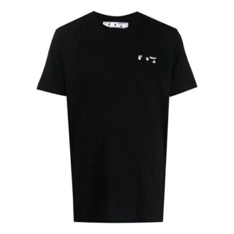 SS21 Logo Printing Round Neck Short Sleeve Black