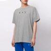 SS21 Logo Printing Round Neck Short Sleeve Loose Fit Gray