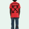 SS21 Logo Printing Round Neck Short Sleeve Version Red