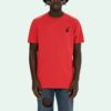 SS21 Logo Printing Round Neck Short Sleeve Version Red