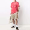 SS21 Logo Printing Short Sleeve Loose Fit Red