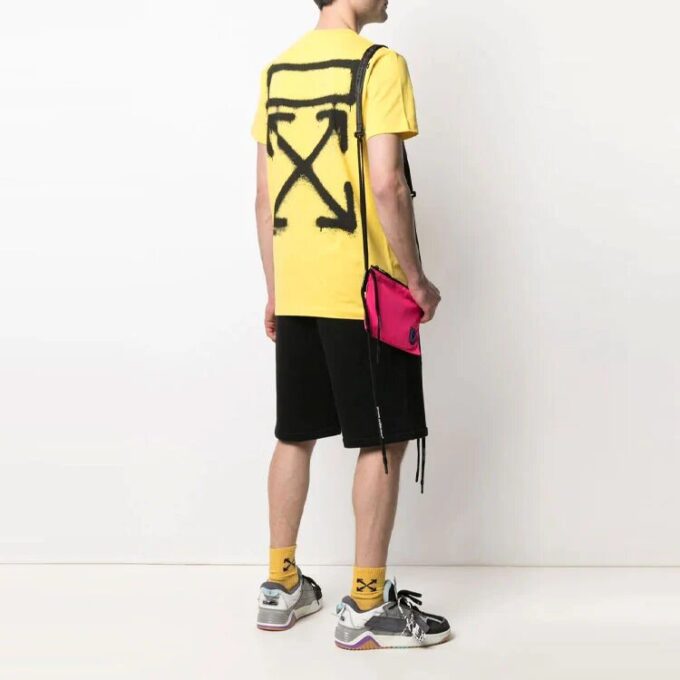 SS21 Logo Printing Short Sleeve Ordinary Version Yellow