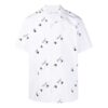 SS21 Logo Printing Short Sleeve Shirt Loose Fit White