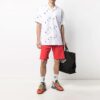 SS21 Logo Printing Short Sleeve Shirt Loose Fit White