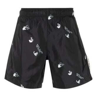 SS21 Logo Printing Shorts Black
