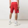SS21 Logo Printing Straight Sports Shorts Version Red
