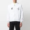 SS21 Logo Printing Zipper White