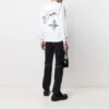 SS21 Logo Printing Zipper White