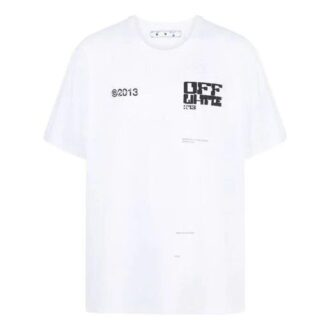 SS21 Logo Round Neck Short Sleeve Loose Fit White