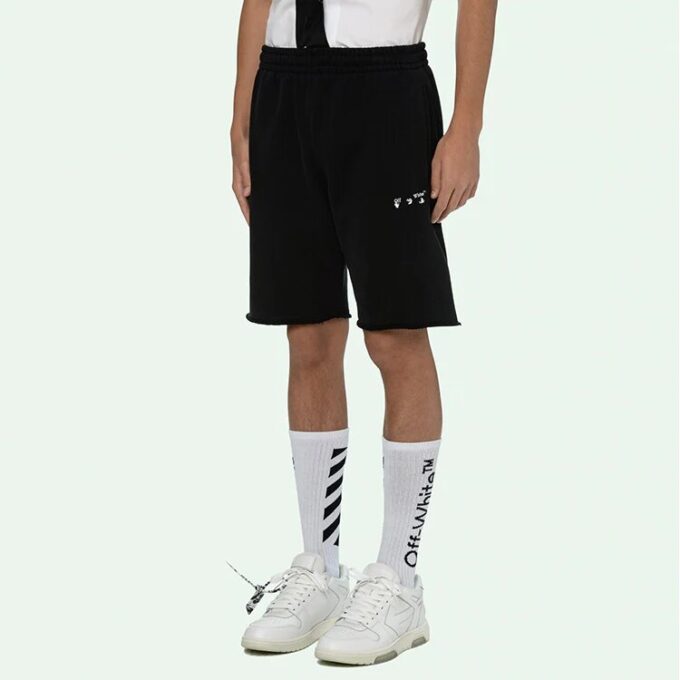 SS21 Logo Sports Shorts Black