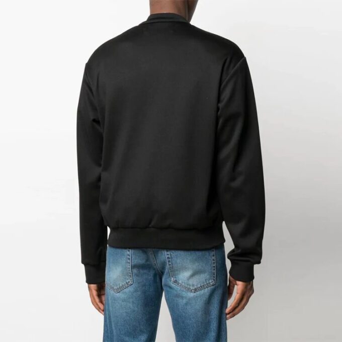 SS21 Logo Zipper Long Sleeves Jacket Version Black