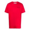 SS21 Logo2 Printing Round Neck Short Sleeve Version Red