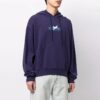 SS21 Loose hooded Lacing Printing Purple