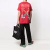 SS21 Marker Arrows Printing Short Sleeve Red