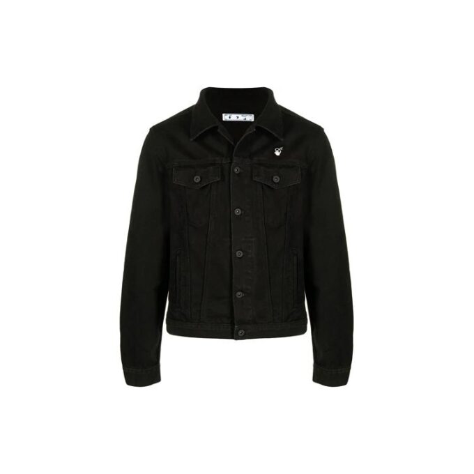 SS21 Mona Lisa Denim Jacket Black