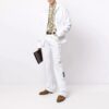 SS21 Patchwork Print Shirt White