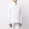 SS21 Patchwork Print Shirt White