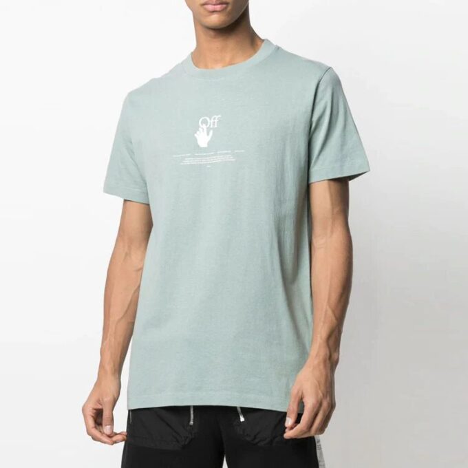 SS21 Pattern Cartoon Printing Short Sleeve Green