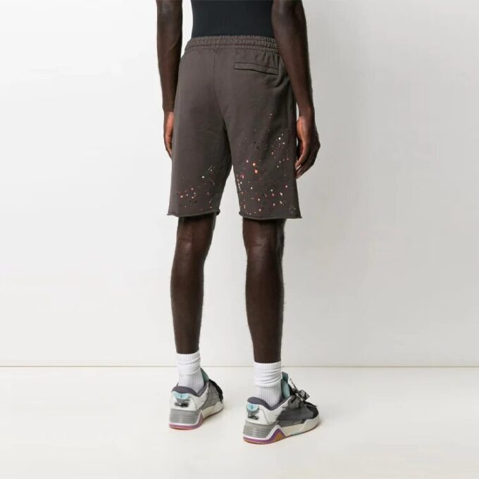 SS21 Pattern Loose Sports Shorts Version Gray
