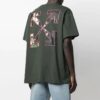 SS21 Printing Arrow Short Sleeve Loose Fit Black