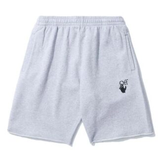 SS21 Printing Elastic Waistband Shorts Gray