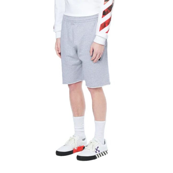 SS21 Printing Elastic Waistband Shorts Gray