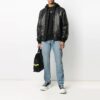 SS21 Printing Hooded Jacket Black