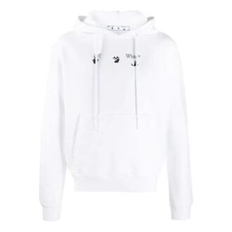 SS21 Printing Logo hooded Long Sleeves White