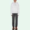 SS21 Printing Logo hooded Long Sleeves White