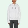 SS21 Printing Logo hooded Long Sleeves White