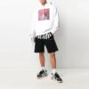 SS21 Printing Logo Pattern Loose Fit White