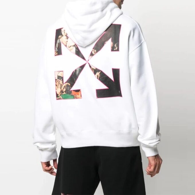 SS21 Printing Logo Pattern Loose Fit White