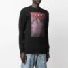 SS21 Printing Logo Sports Long Sleeves Black