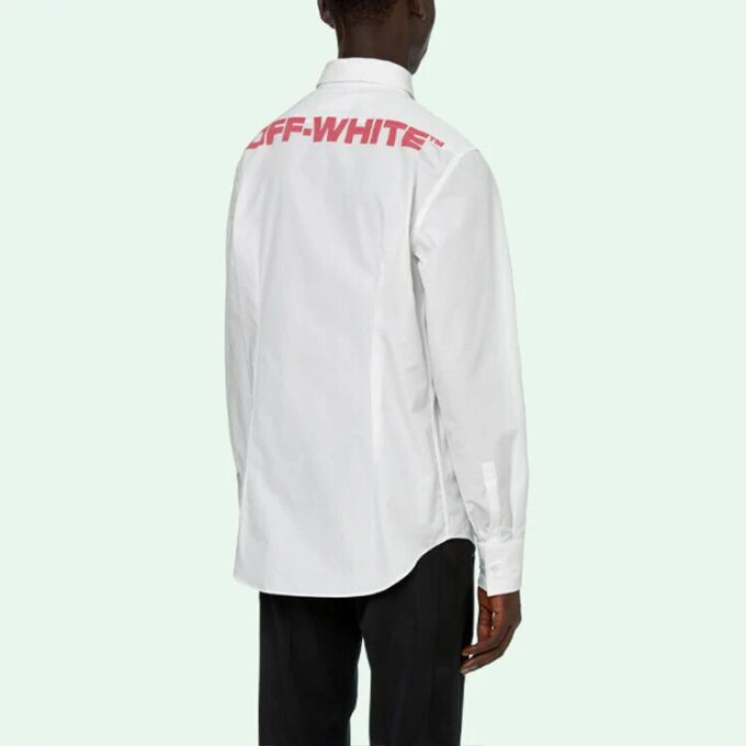 SS21 Printing Long Sleeves Shirt White
