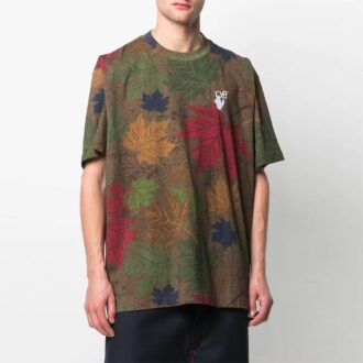 SS21 Printing Pattern Short Sleeve Brown