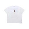 SS21 Printing Round Neck Pullover Short Sleeve Loose Fit White