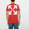 SS21 Printing Round Neck Short Sleeve Loose Fit Red