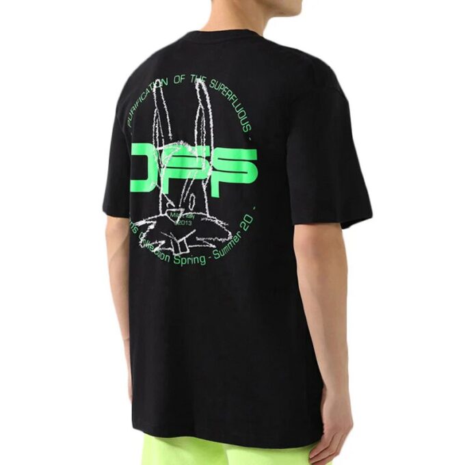 SS21 Printing Short Sleeve Black