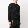 SS21 Printing Slim Fit Round Neck Black