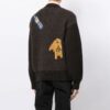 SS21 Round Neck Embroidered Brown