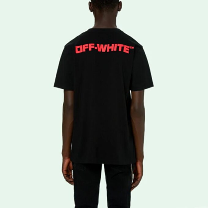 SS21 Round Neck Printing Short Sleeve Black