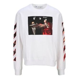 SS21 Round Neck Pullover Sports White