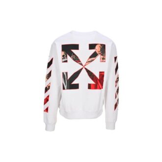 SS21 Round Neck Pullover Sports White