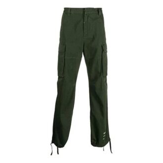SS21 Side Straight Cargo Pants Version Green